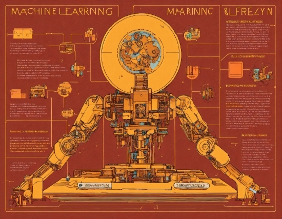 Font, Machine, Engineering, Art, Symmetry, Poster