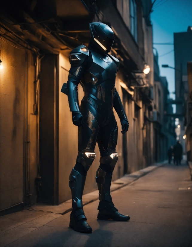 Sculpture, Art, Personal Protective Equipment, Monument, Electric Blue, Fictional Character