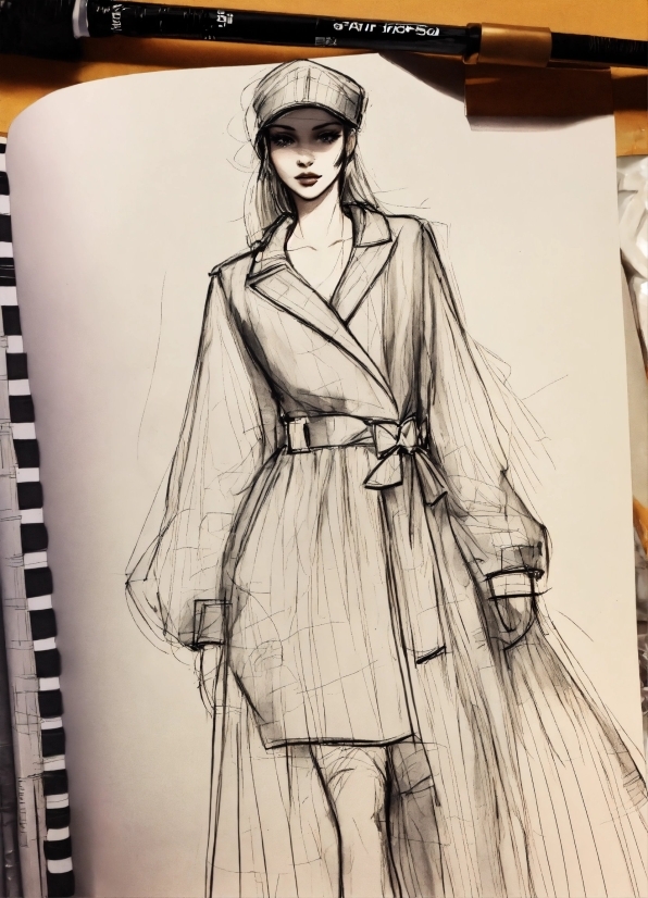 Dress, Sleeve, Art, Style, Fashion Design, Painting