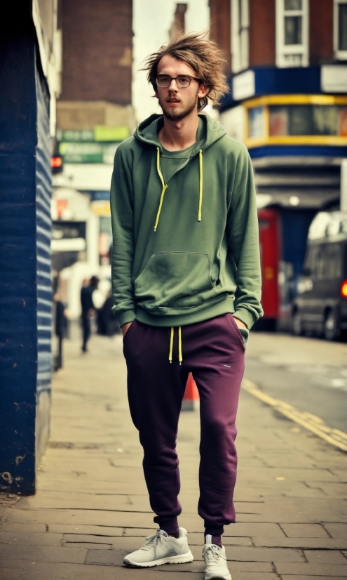 Beard, Sleeve, Eyewear, Cool, Asphalt, Waist