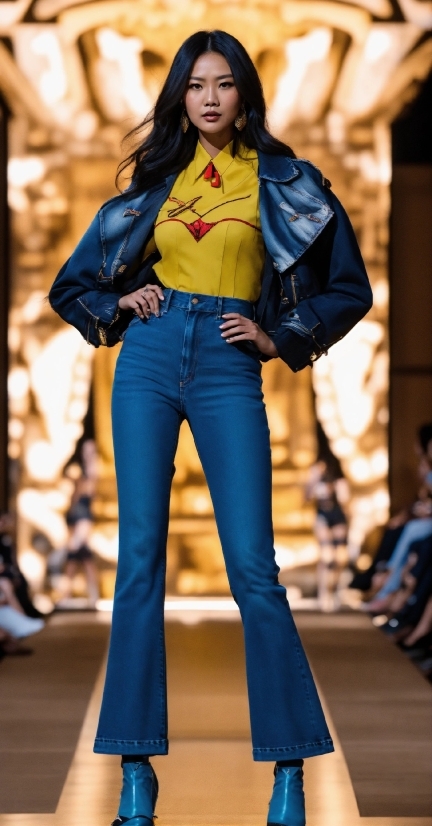 Blue, Fashion, Sleeve, Waist, Eyewear, Thigh