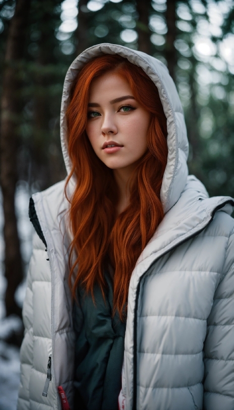 Face, Lip, Outerwear, People In Nature, Flash Photography, Neck