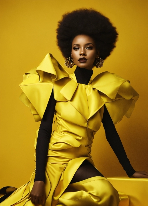 Outerwear, Hairstyle, Jheri Curl, Sleeve, Fashion Design, Thigh