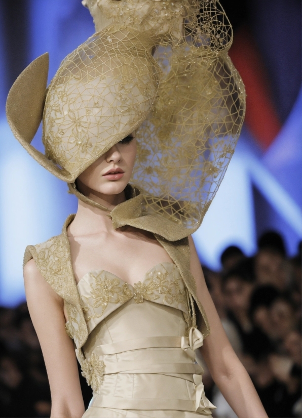 Hairstyle, Fashion, Headgear, Fashion Design, Beauty, Event