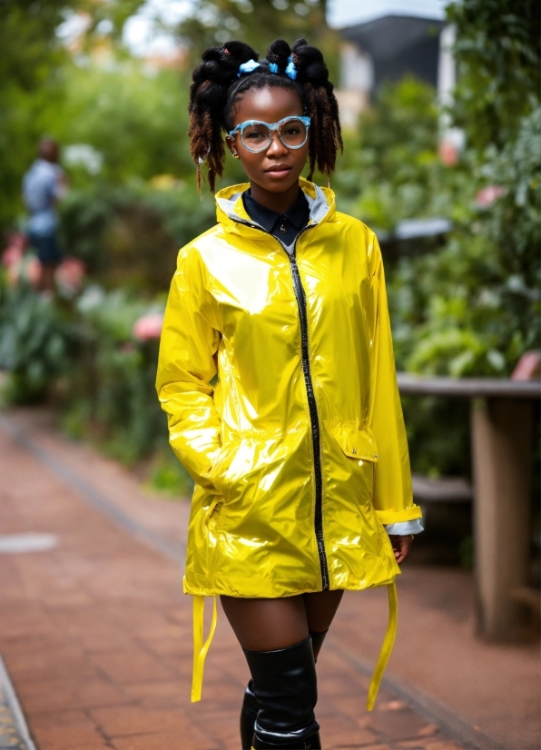 Sleeve, Plant, Jacket, Fashion Design, Thigh, Goggles