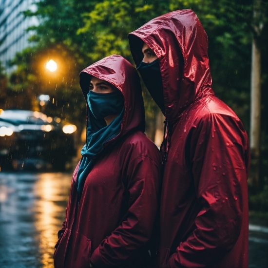 Outerwear, Water, Light, Sleeve, Flash Photography, Tree