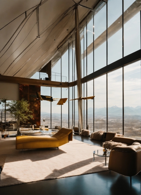 Building, Shade, Wood, Sky, Interior Design, Architecture