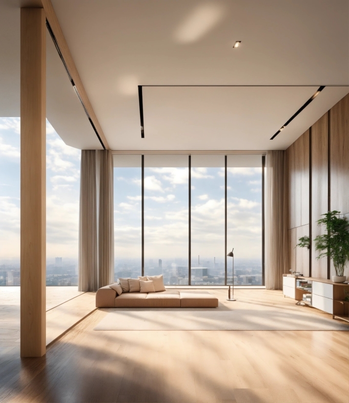 Building, Plant, Cloud, Wood, Houseplant, Sky