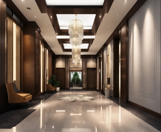 Building, Property, Architecture, Interior Design, Flooring, Hall