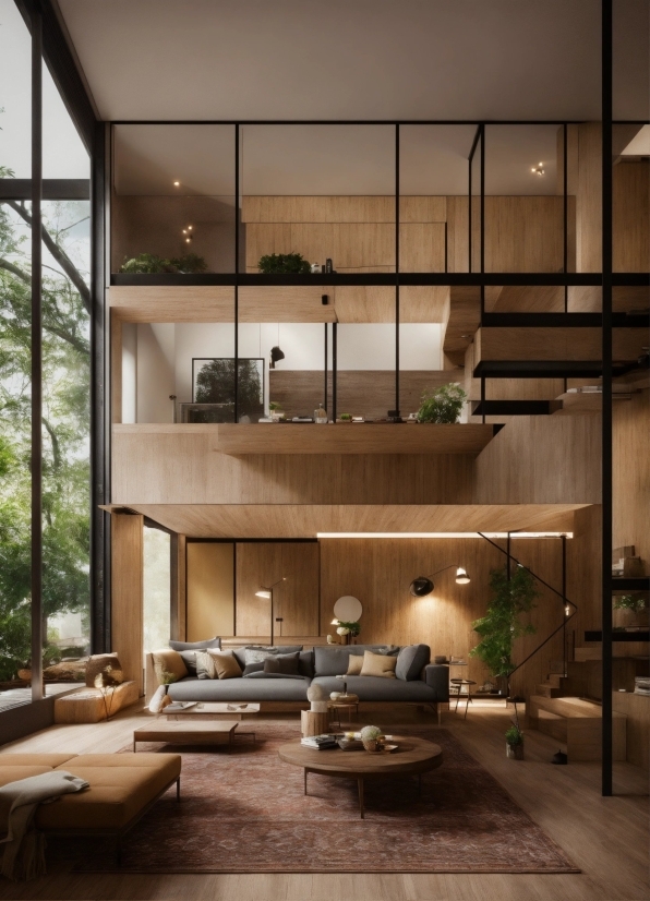 Property, Plant, Building, Interior Design, Architecture, Wood