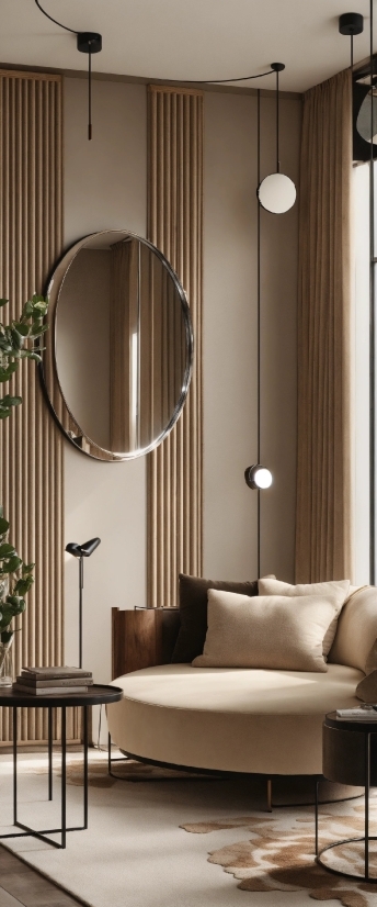 Mirror, Property, Building, Furniture, Plant, Comfort