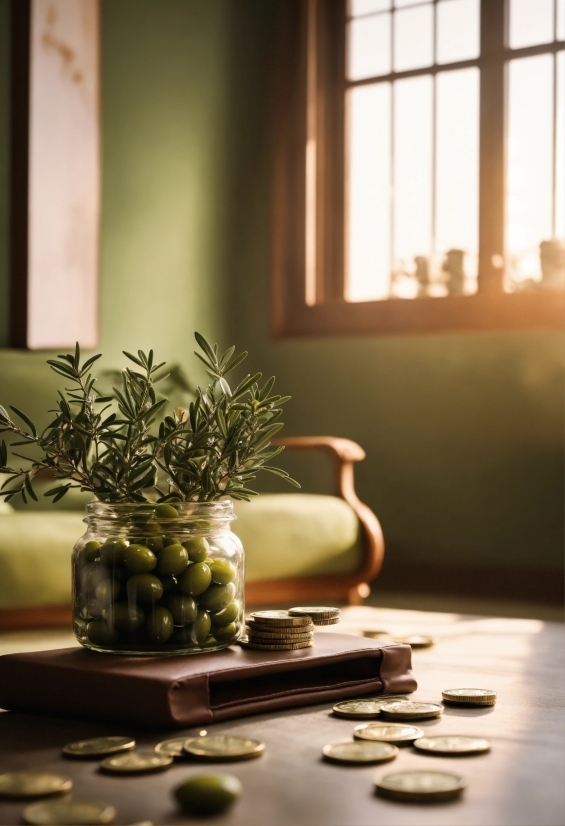 Table, Window, Plant, Furniture, Drinkware, Light