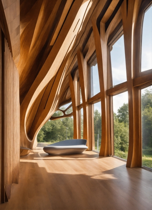 Plant, Wood, Sky, Tree, Window, Shade