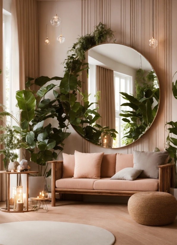 Property, Plant, Mirror, Wood, Interior Design, Architecture