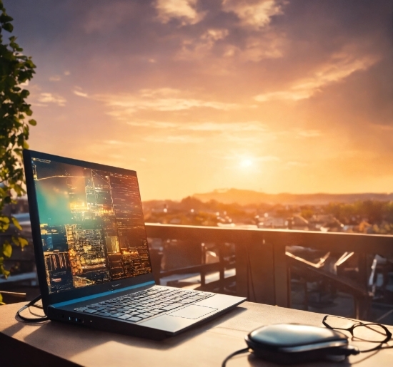 Cloud, Table, Sky, Atmosphere, Computer, Personal Computer