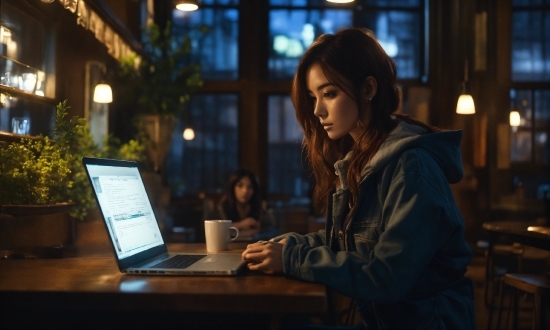 Computer, Personal Computer, Laptop, Plant, Netbook, Flash Photography