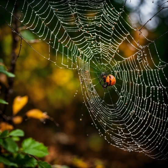 Plant, Natural Material, Arthropod, Tree, Terrestrial Plant, Spider Web