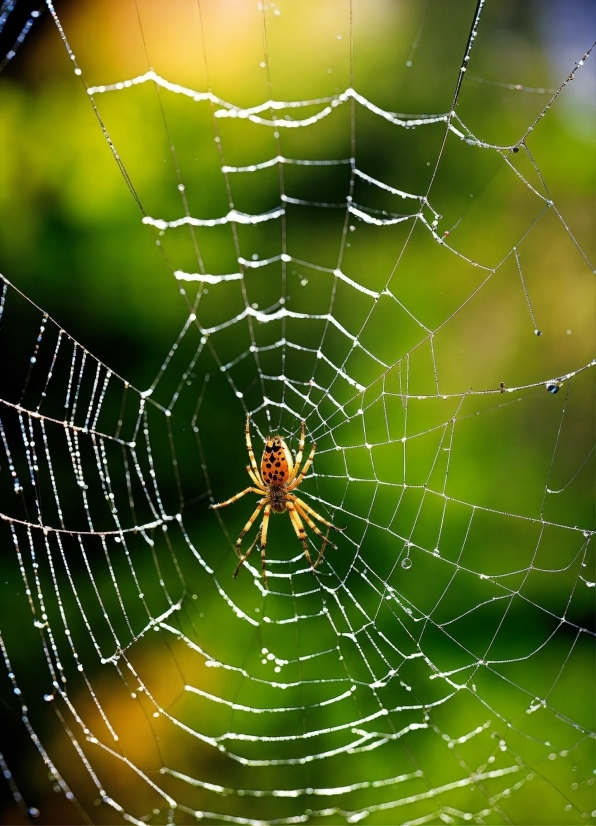 Water, Insect, Arthropod, Green, Nature, Spider