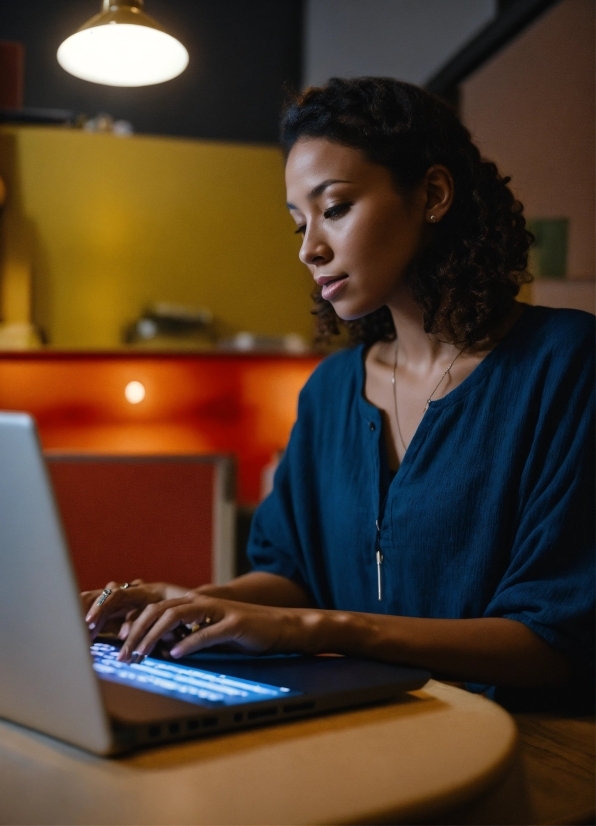 Laptop, Computer, Personal Computer, Netbook, Typing, Audio Equipment