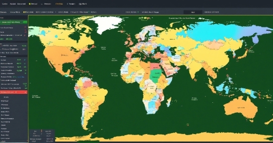 Ecoregion, World, Map, Nature, Natural Environment, Rectangle