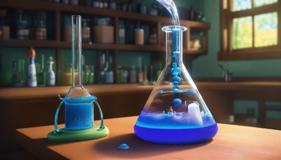 Light, Liquid, Fluid, Lighting, Laboratory Flask, Window