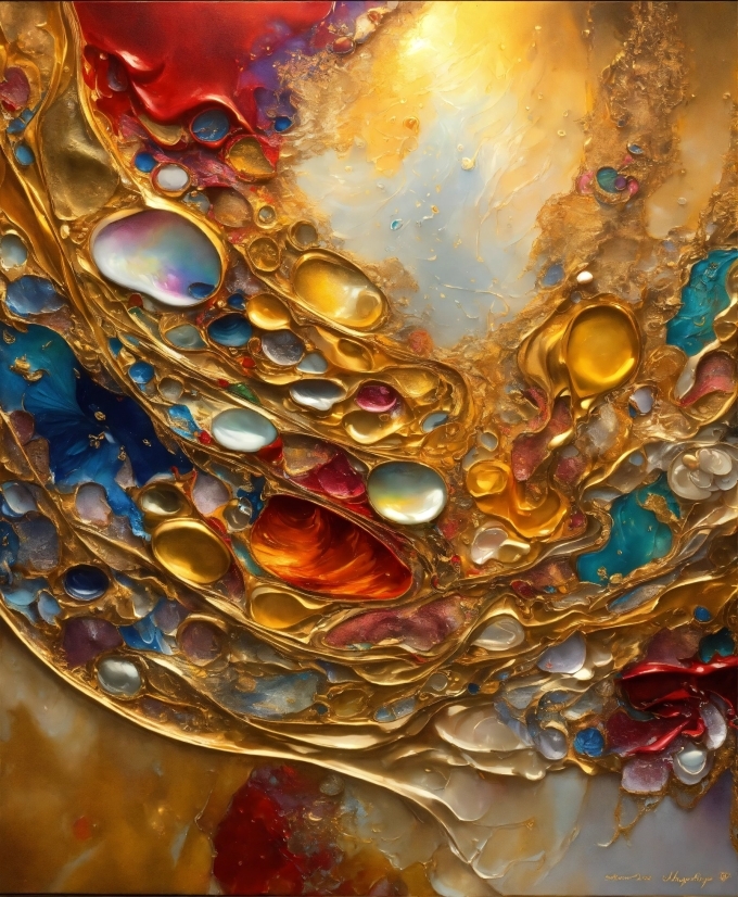 Amber, Liquid, Glass, Art, Pattern, Ceiling