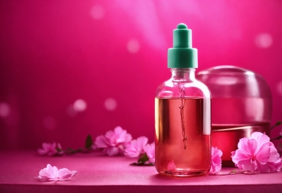 Liquid, Purple, Cosmetics, Plant, Bottle, Fluid