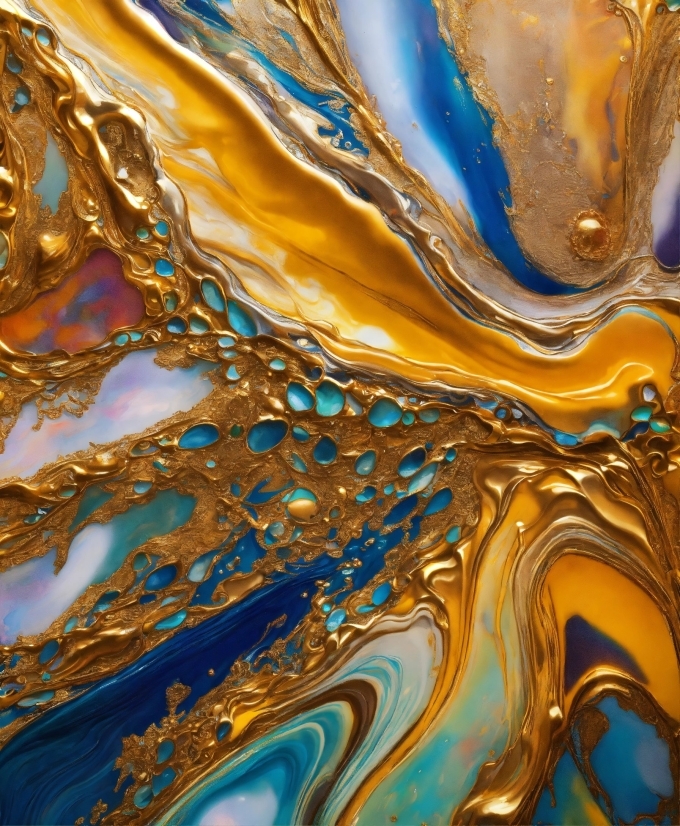 Liquid, Fluid, Amber, Aqua, Pattern, Water