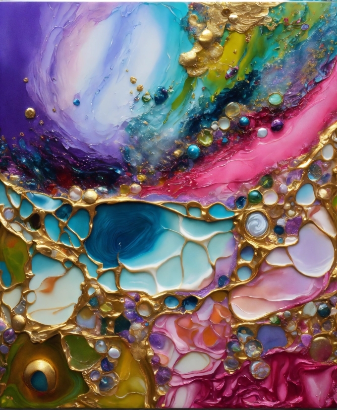 Liquid, Purple, Art, Aqua, Magenta, Pattern