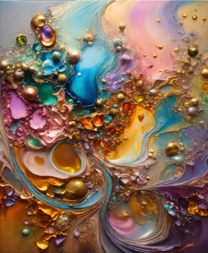 Liquid, Fluid, Purple, Organism, Art, Aqua