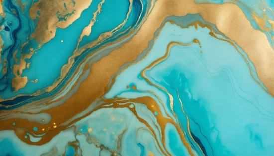 Liquid, Azure, Art Paint, Water, Fluid, Paint