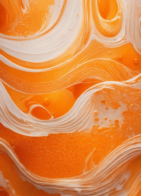 Amber, Orange, Material Property, Art, Pattern, Peach