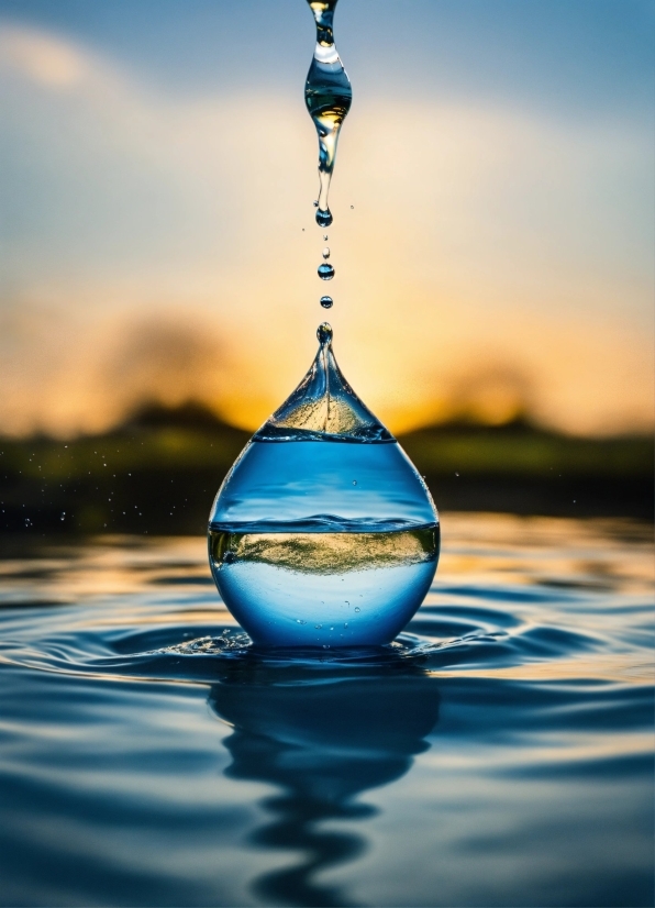 Water, Water Resources, Liquid, Blue, Sky, Nature