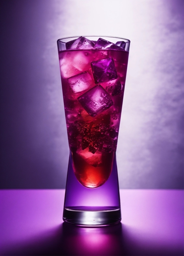 Liquid, Drinkware, Tableware, Purple, Highball Glass, Fluid