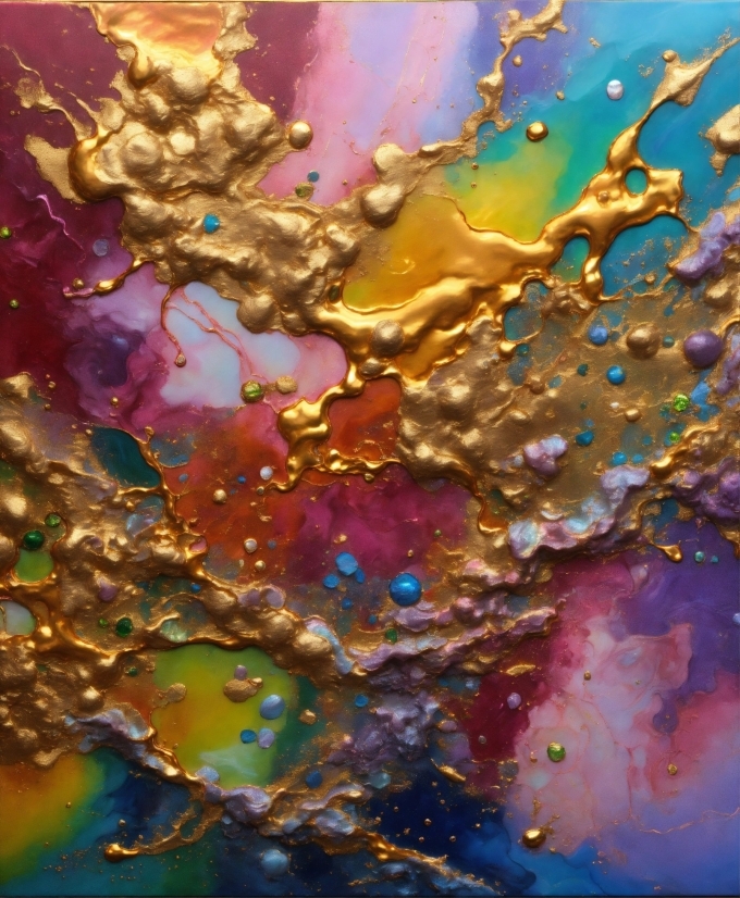 Liquid, Fluid, Purple, Paint, Art, Geological Phenomenon