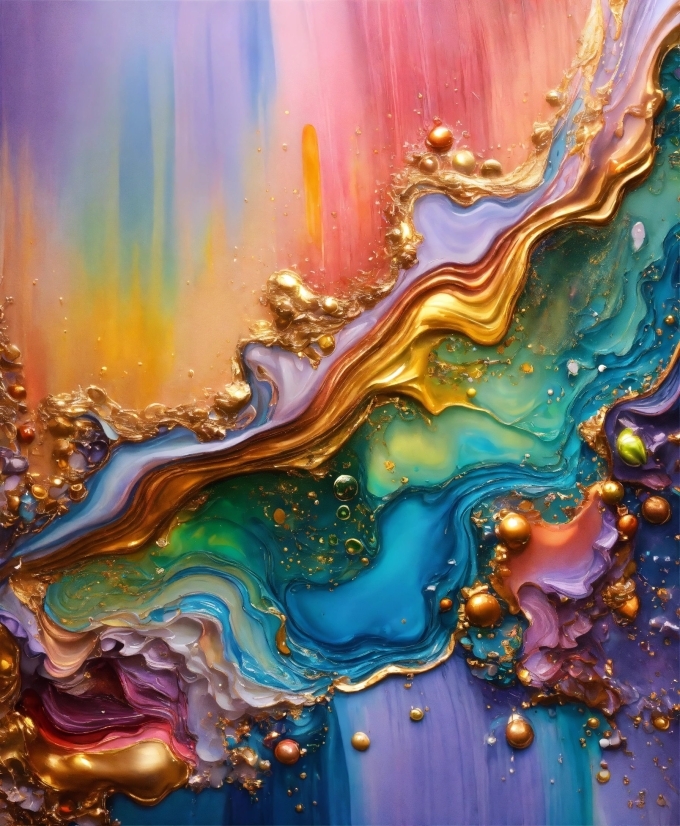 Liquid, Nature, Purple, Natural Landscape, Paint, Wood