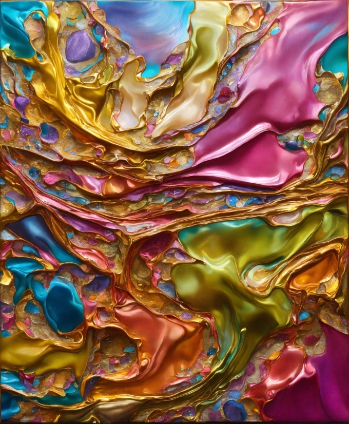 Colorfulness, Liquid, Purple, Organism, Fluid, Art