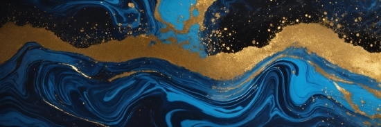 Liquid, Azure, World, Water, Paint, Fluid