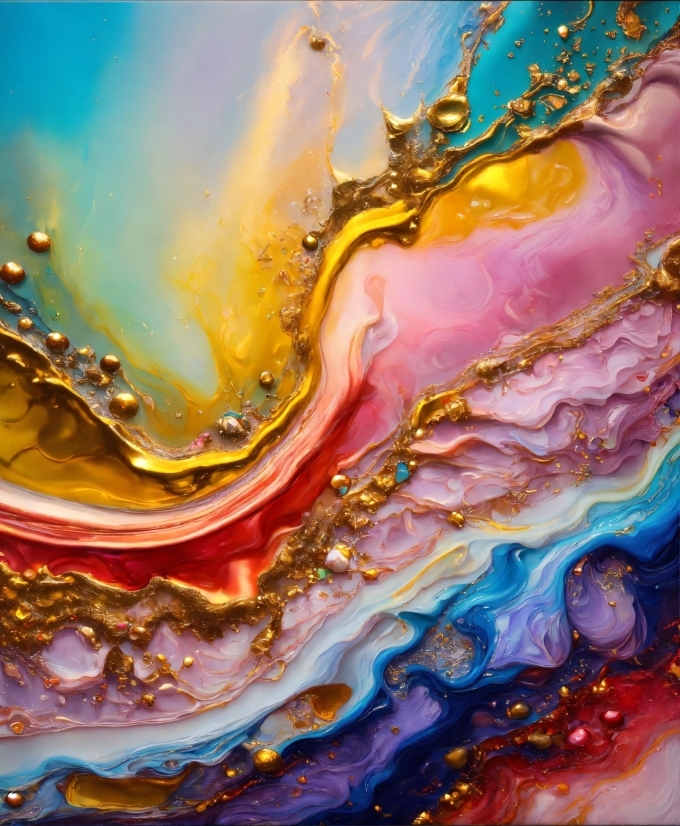 Liquid, Fluid, Organism, Art, Geological Phenomenon, Pattern