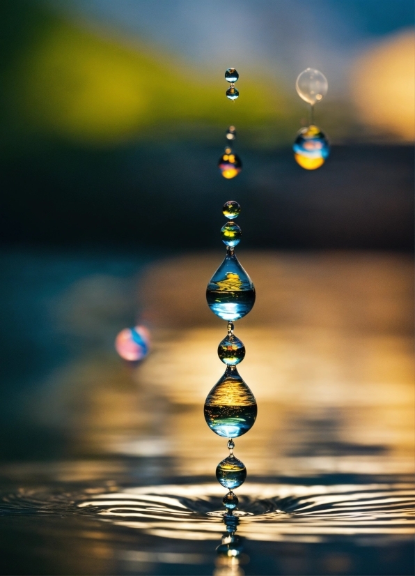 Water, Liquid, Nature, Azure, Sky, Fluid