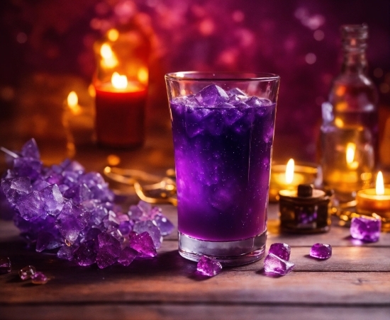 Drinkware, Tableware, Purple, Liquid, Barware, Fluid