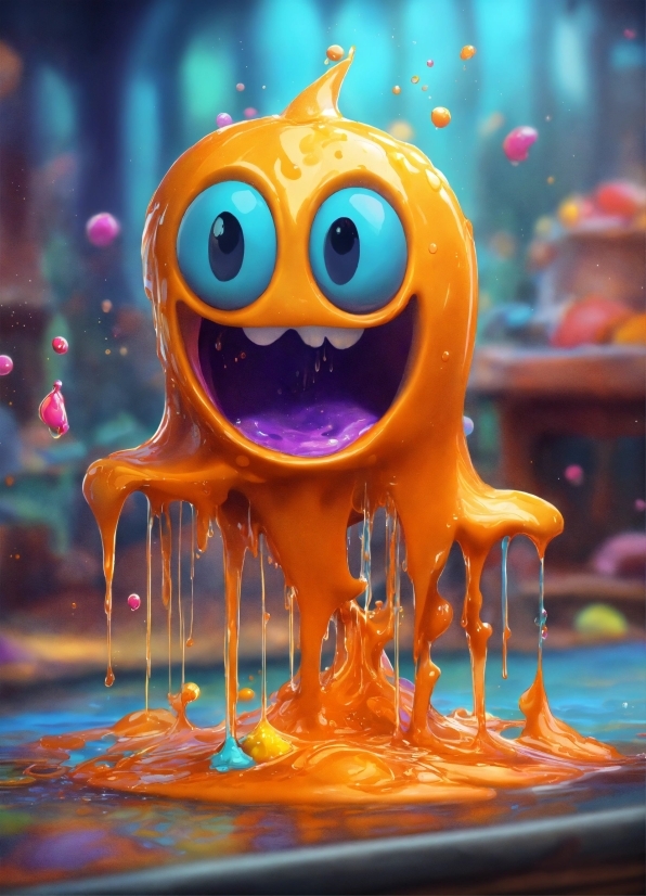 Organism, Octopus, Cartoon, Art, Happy, Entertainment