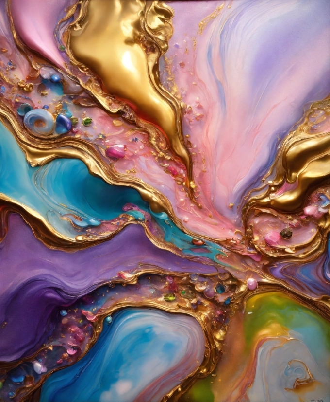 Purple, Organism, Liquid, Fluid, Art, Pattern