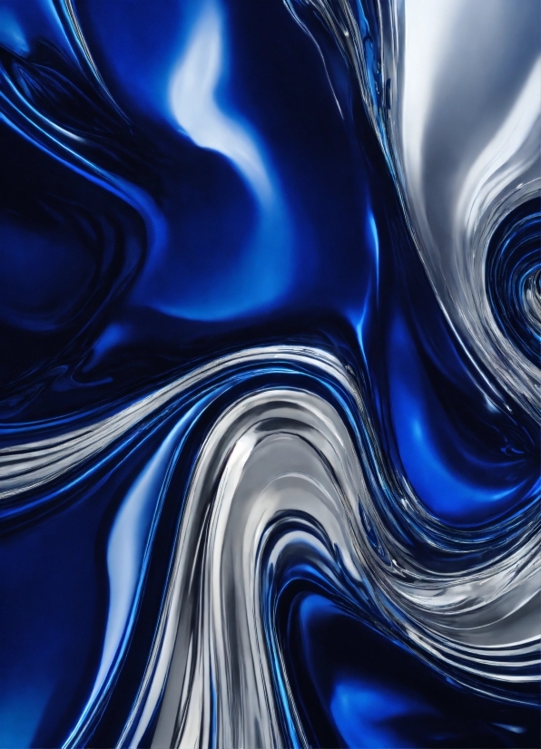 Liquid, Azure, Blue, Fluid, Aqua, Pattern