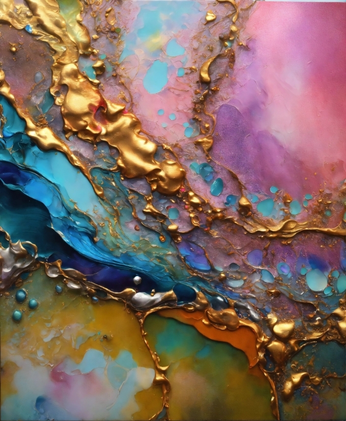 Liquid, Water, Paint, Organism, Art, Natural Landscape
