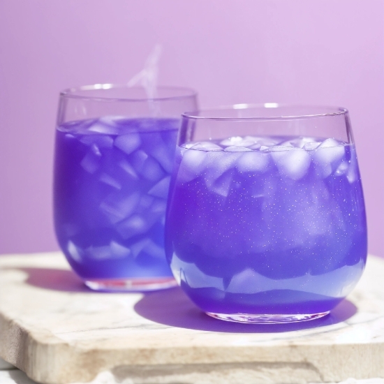 Glasses, Tableware, Drinkware, Liquid, Purple, Highball Glass