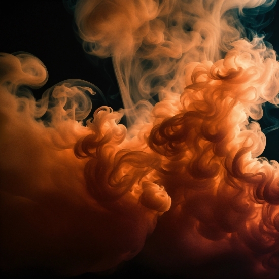 Cloud, Sky, Art, Gas, Heat, Smoke