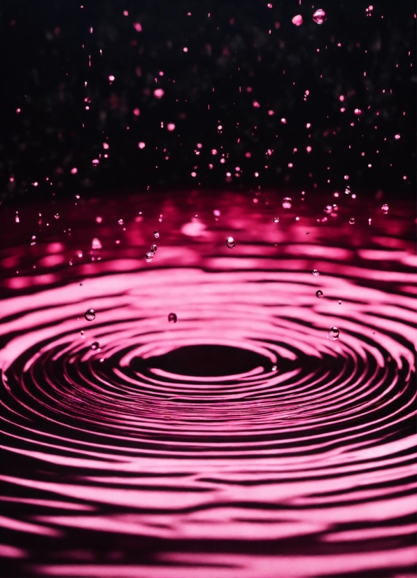 Water, Colorfulness, Liquid, Purple, Fluid, Pink