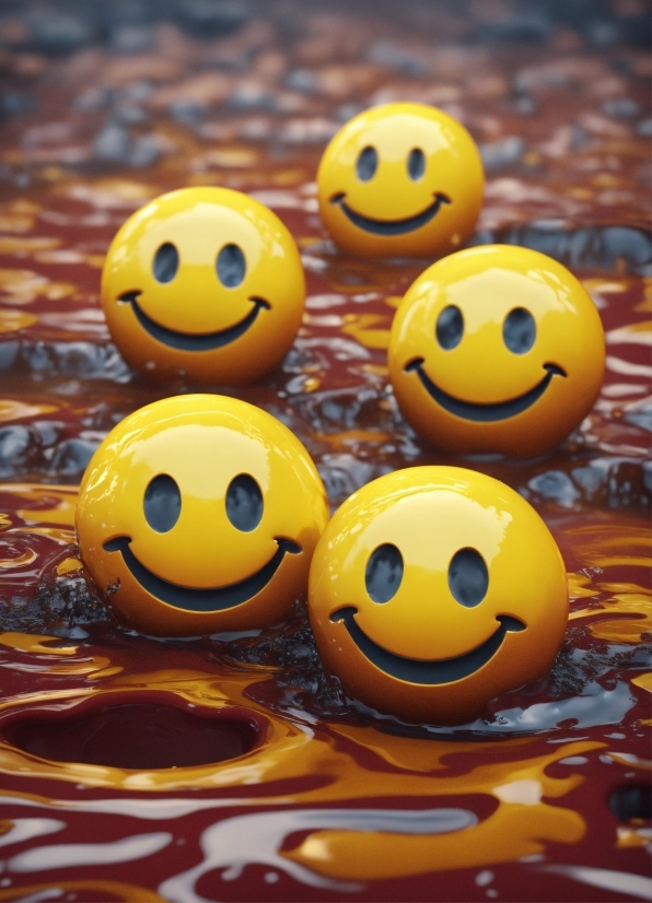 Facial Expression, Smile, Emoticon, Smiley, Happy, Yellow