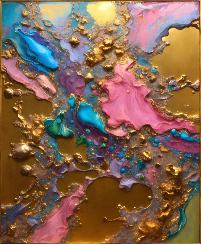 Paint, Organism, Liquid, Art, Wood, Aqua